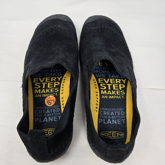Keen Mens Howser Outdoor  Suede Slip Ons Shoes Sz 8.5 Roomy Comfort Easy On Off - Picture 10 of 12